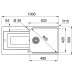 Кухонная мойка Franke UBG 611-100 XL (114.0574.934)