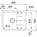 Кухонная мойка Franke Basis BFG 611-62 (114.0272.580)