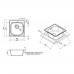 Кухонная мойка Qtap 5047 0,8 мм Micro Decor (QT5047MICDEC08)