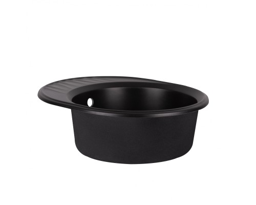 Кухонная мойка Qtap CS 6151 Black (QT6151BLA404)