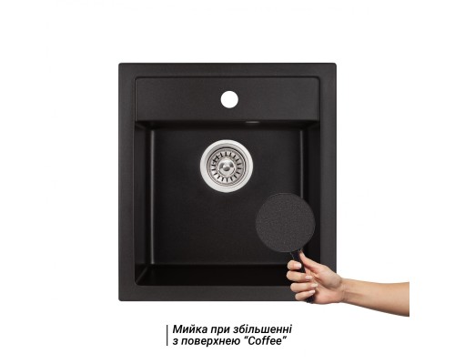 Кухонная мойка Qtap CS 5046 Coffee (QT5046COF551)