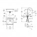 Кухонная мойка Grohe K800 31583SD0 + смеситель Minta 32918000 (31583SD032918000)