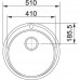 Кухонная мойка Franke Ronda ROL 610-41 (101.0255.788)
