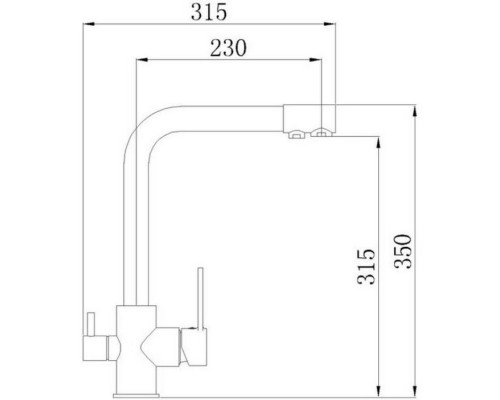 Смеситель Qtap Form CRM 007F-2