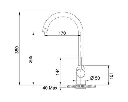 Смеситель Franke Pola (115.0622.943)