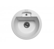 Кухонная мойка гранитная MIRAGGIO VALENCIA white