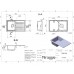 Кухонная мойка гранитная MIRAGGIO VERSAL gray