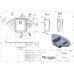 Кухонная мойка гранитная MIRAGGIO EUROPE gray