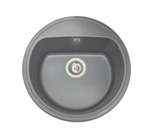 Кухона мийка кругла MIRAGGIO MALIBU gray