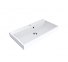 Умивальник MIRAGGIO VARNA 800 матовий з литого мармуру білий 0000259