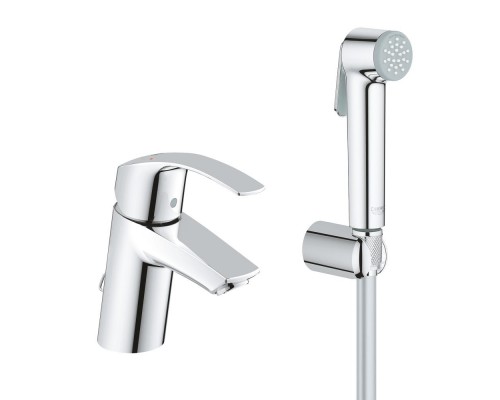 Смеситель для раковины Grohe Eurosmart 23124002 с душем