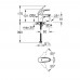Набор смесителей 3 в 1 Grohe Euroeco (124428)