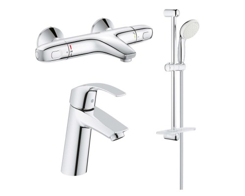 Набор смесителей Grohe Grohtherm 1000 + Eurosmart (34101TM)