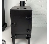 Піч-буржуйка BP-50V опалювальна з варильною поверхнею 3 мм