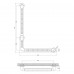 Поручень універсальний Qtap Freedom 700х500 White QT2291CZ6003W