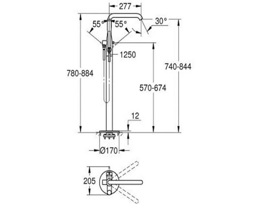 Смеситель Grohe Essence 23491001