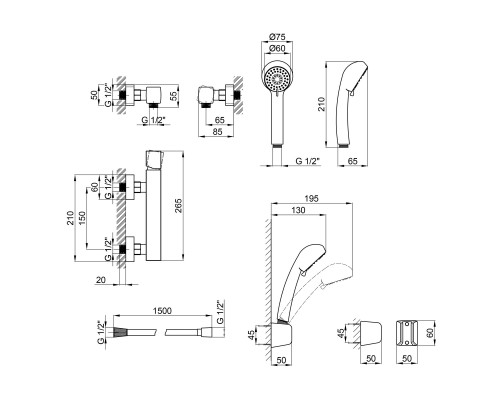 Смеситель Qtap Krychle 4052104C (QTKRL4052104C)