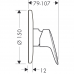 Смеситель Hansgrohe Logis 71666000