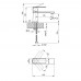 Смеситель для раковины Qtap Lodenice 1031102C (QTLOD1031102C)