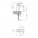Смеситель для раковины Qtap Terezin 1024101C (QTRN1024101C)