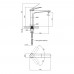 Смеситель для раковины Qtap Vlasta 1028M102C (QTVL1028M102C)