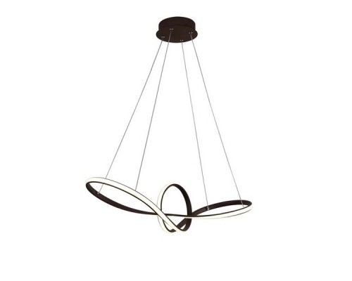 Люстра Світлодіодна P03 із пультом ДУ 60Вт кавова