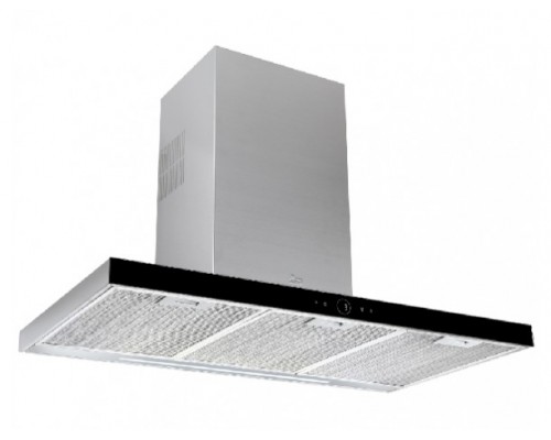 Вытяжка кухонная Teka DLH 986 T (40487182) нержавеющая сталь/черное скло