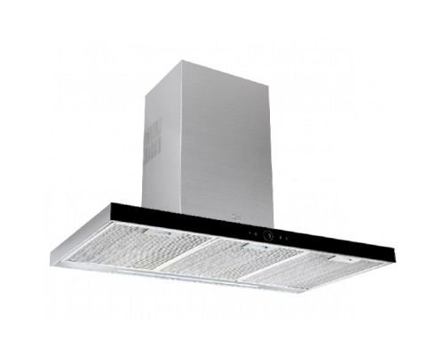 Вытяжка кухонная Teka DLH 986 T (40487182) нержавеющая сталь/черное скло