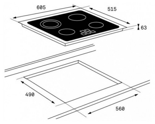 Варильна поверхня TEKA TT 6415 40239041