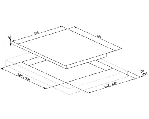 Варочная поверхность Smeg PV 164N2