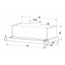 Вытяжка INTERLINE SLIM WH A/60/2/T