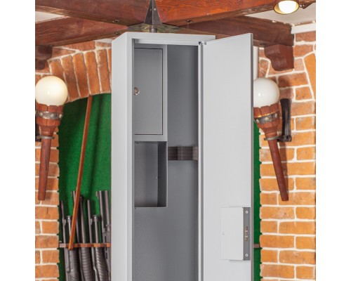 Сейф збройовий ШОЕ-1250, сірий