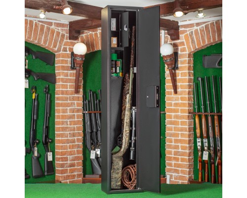 Сейф збройовий ШОЕ-1400, чорний