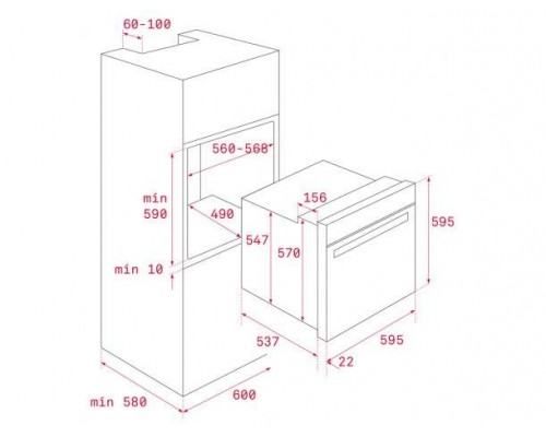 Духовой шкаф TEKA HLB 8600 код 111000013