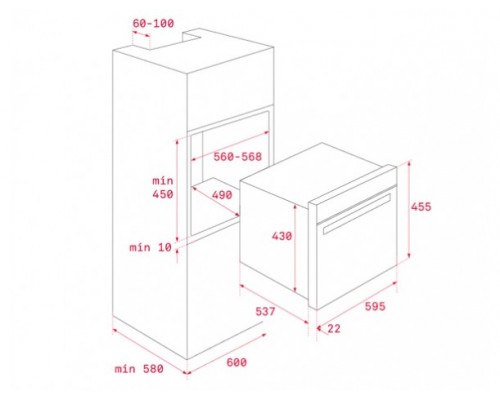Встроенная свч печь TEKA MLC 844 (WISH, Maestro) код 40584400