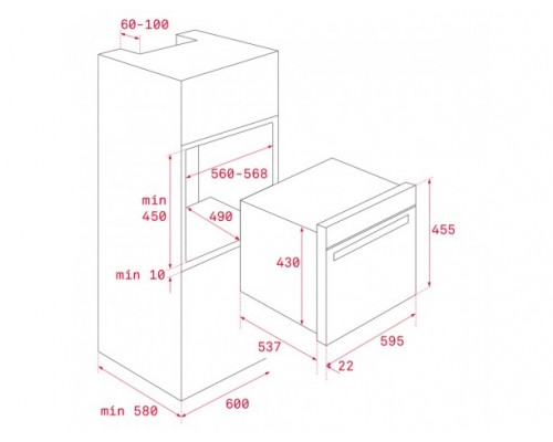 Встроенная свч печь TEKA MLC 8440 ST код 111160004